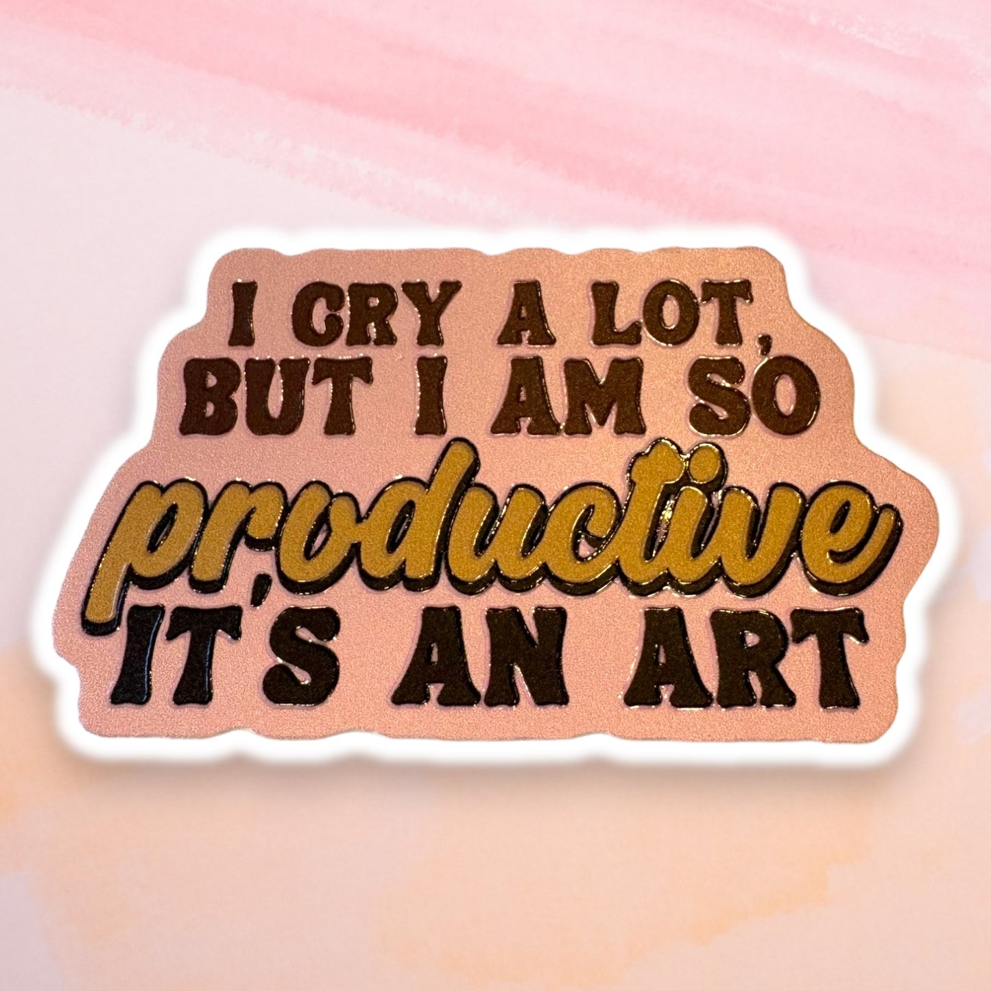 Productive: Taylor Swift Themed Sticker